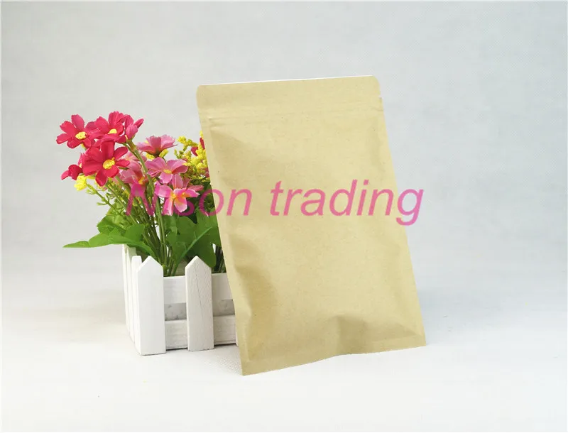 10 шт./лот пакеты с уплотнением из крафт-бумаги внутренний мешок