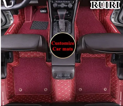 Хорошие качественные маты! Специальные автомобильные коврики для Honda Civic 2018-2016