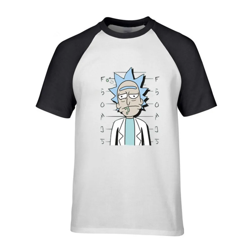 Футболки Rick And Morty футболки с коротким рукавом мужские Бесплатная доставка