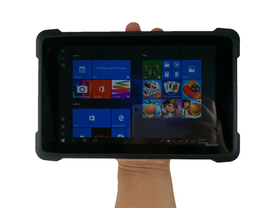 Китай K81H Windows 10 домашний водонепроницаемый планшетный ПК 8 дюймов UBlox M8 GPS GNSS карта