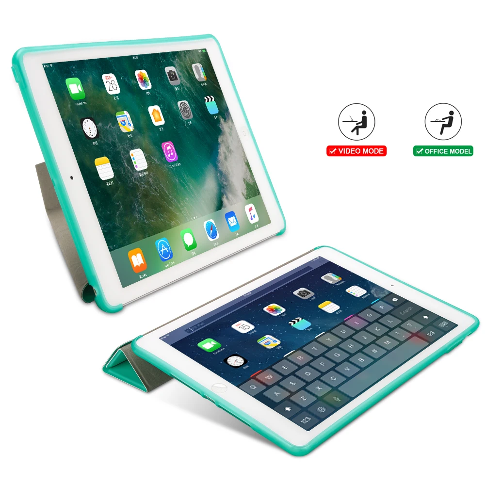 Мягкий ТПУ чехол для ipad 9 7 дюйма 2018 AIYOPPEN умный с автоматическим переходом в Режим