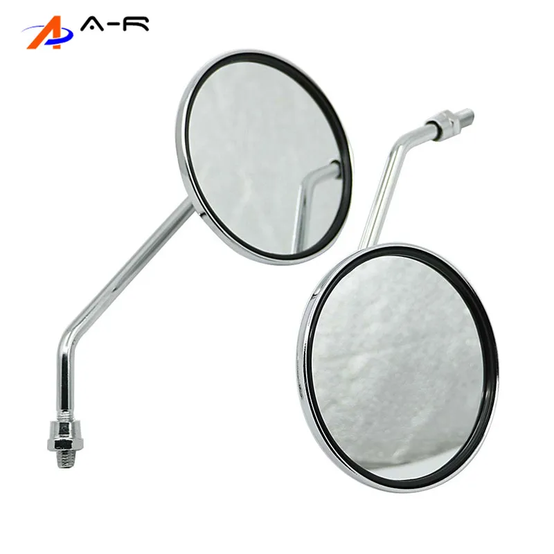 Rearview Rear VISION Mirrors Set for Honda Z50J1 Z50JZ ST50 ST70 Chaly CH50 CH70 CL70 CT90 CL90 S90 CB100 Rare 88110-028-000