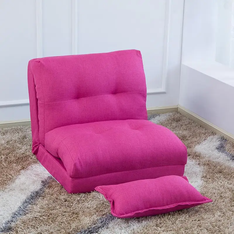 Style 4 B креативный складной ленивый диван, гостиная, тканевый диван-кровать, простой Одноместный маленький диван для спальни, небольшой диван для квартиры - Цвет: Style 4