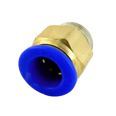 

1/2PT Thread 14mm Tube Dia Pneumatic Straight Quick Fitting Connector