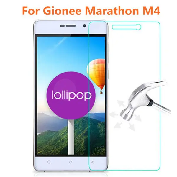 2.5D Закаленное стекло для Gionee Marathon M4 Высококачественная защитная пленка