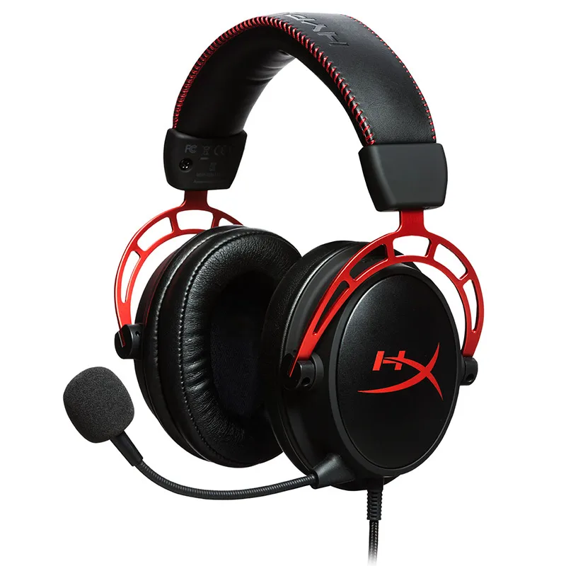 Игровая гарнитура kingston HyperX Cloud Alpha с микрофоном для ПК PS4 Xbox мобильных устройств