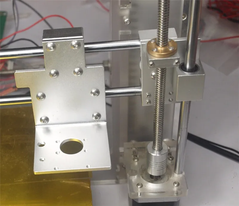 Reprap Prusa i3 3D части принтера(без двигателя) алюминиевый сплав все металлические X каретки+ X конец колеса+ X конце двигателя