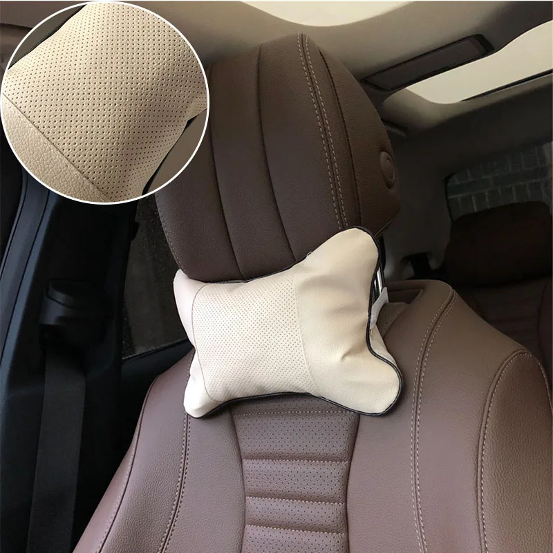 

2pcs Car neck pillows universal headrest case for Roewe 750 950 350 550 E50 W5 E50/ Englon SC3 SC5 SC6 SC7 Panda