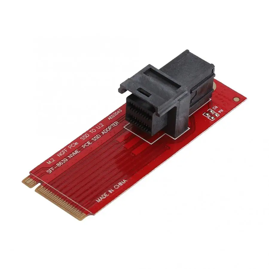 Для Intel P3700 Samsung PM963 (S) MiniSAS M.2 к U.2 SFF 8639 переходника карты PCI Ex4|Компьютерные кабели и