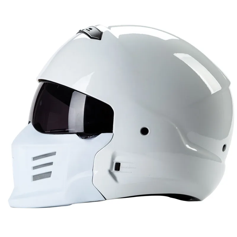 ZR 881 EXO COMBAT мотоциклетный шлем утвержденный в горошек модульный агрессивный