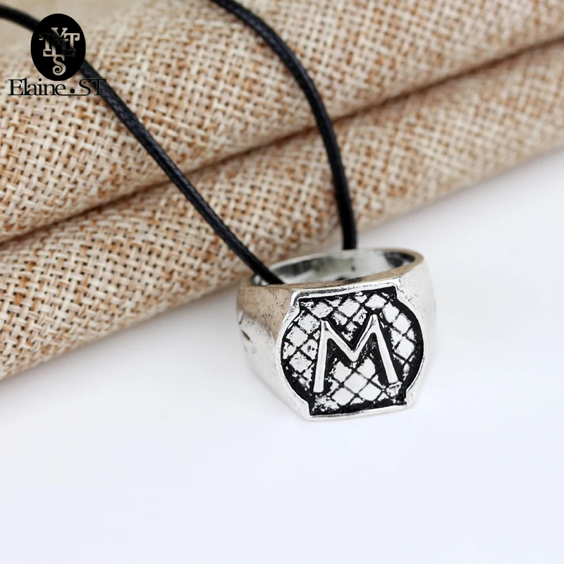 The Mortal Instruments City of ожерелье из костей vintage Morgenstern Herondale Lightwood Семейные теневые