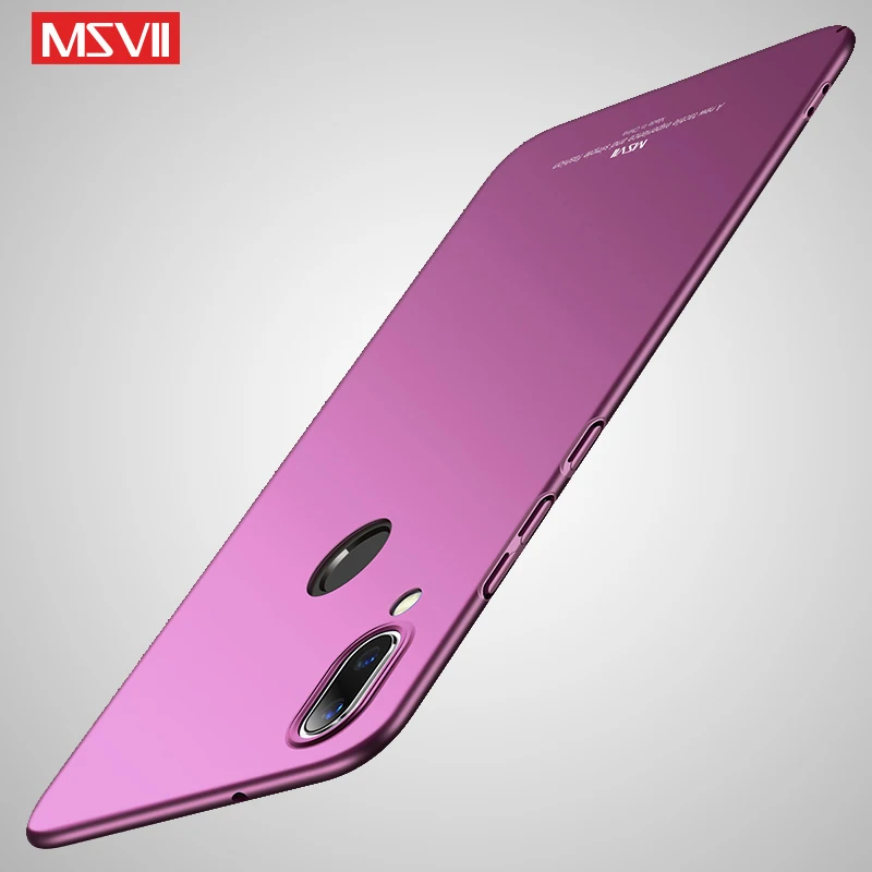 Чехол Msvii для huawei P Smart чехол тонкий матовый Coque P Smart+ Чехол Жесткий PC чехол для huawei P Smart Plus чехол s
