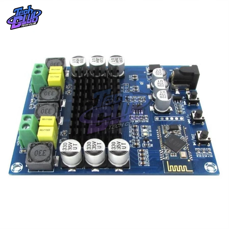 TPA3116D2 120W+120W Wireless Bluetooth 4.0 Audio Receiver High Power Digital Amplifier Board 2*120W | Инструменты
