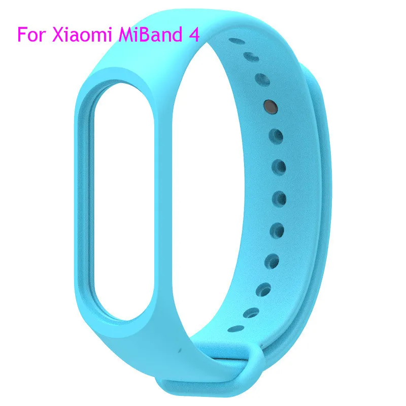 09 Для Xiaomi Mi Band 4 3 2 сменный ремешок для часов из ТПУ, защитная пленка из закаленного гидрогеля, usb-кабель для зарядки - Цвет: 09