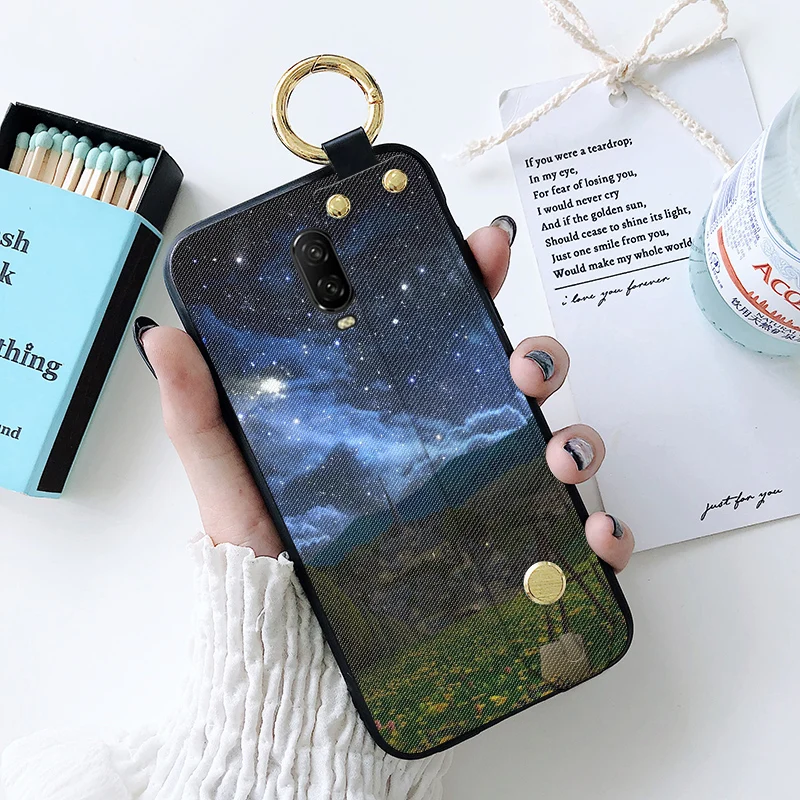 Мягкий силиконовый чехол для Oneplus 3 One plus 3T 5 5T с ремешком Space Sky 6 T / 1 +