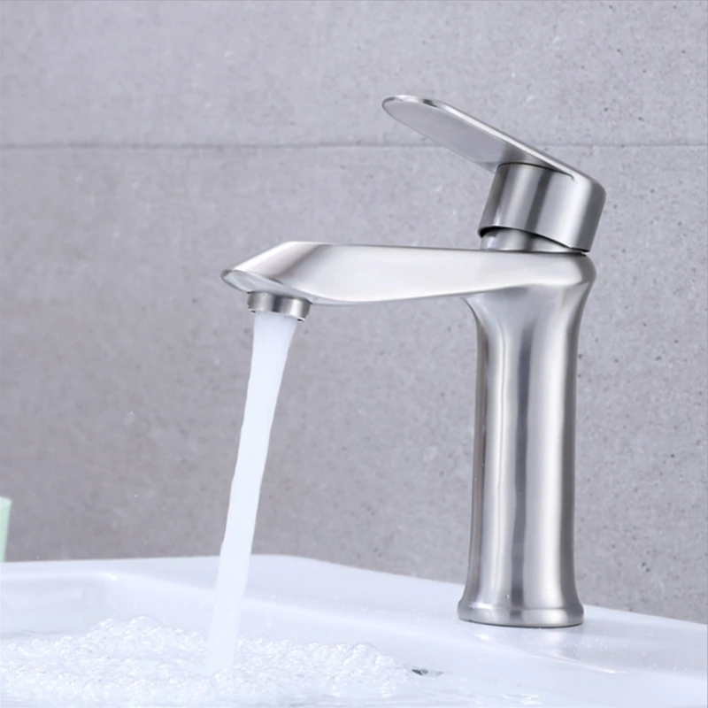 1 шт. Элегантный смеситель для ванной комнаты Смесители раковины с горячей и