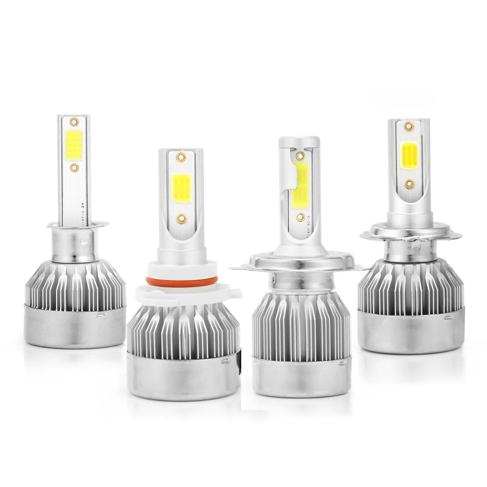 1 шт. Автомобильные светодиодные лампы 12 В 24 6000 К 9005 лм|Передние LED-фары для авто| |