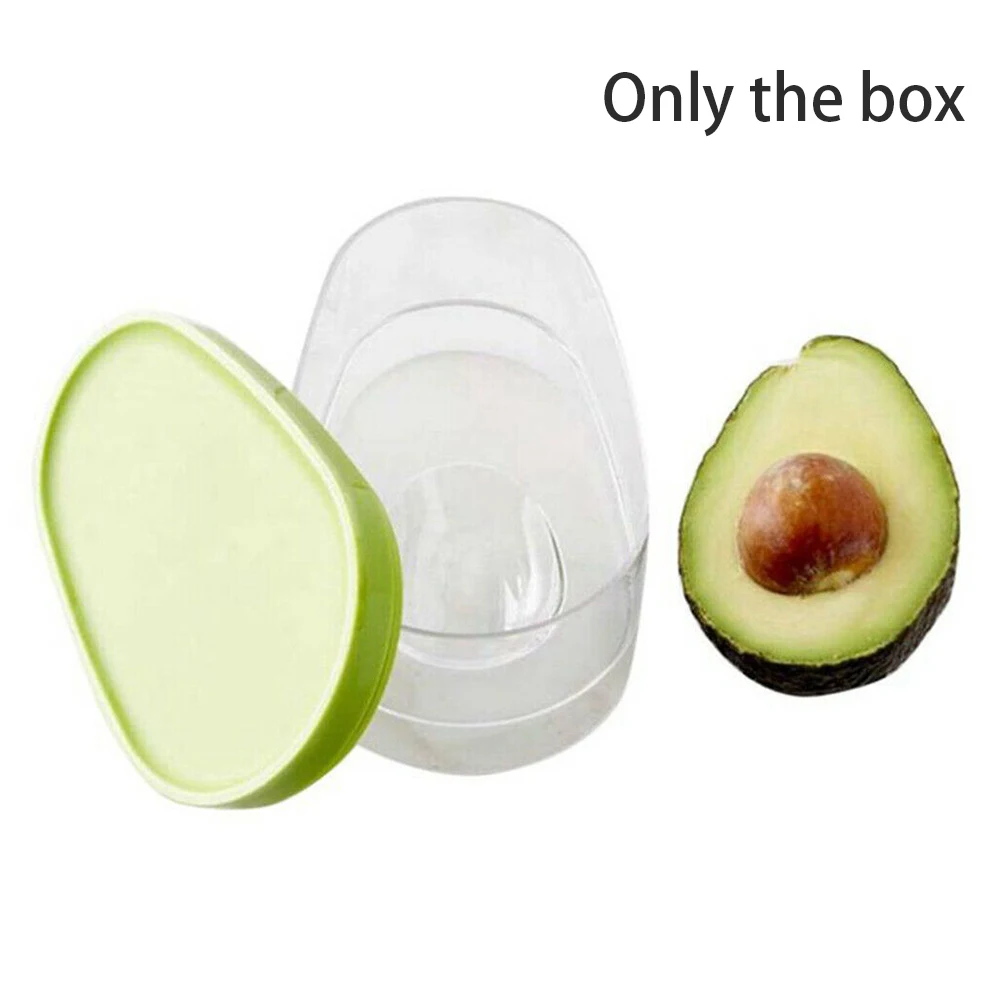 Compact Plastic Home Reusable Practical Kitchen Fruits Containers Crisper Vegetable Non Toxic Avocado Savers Food Storage Box