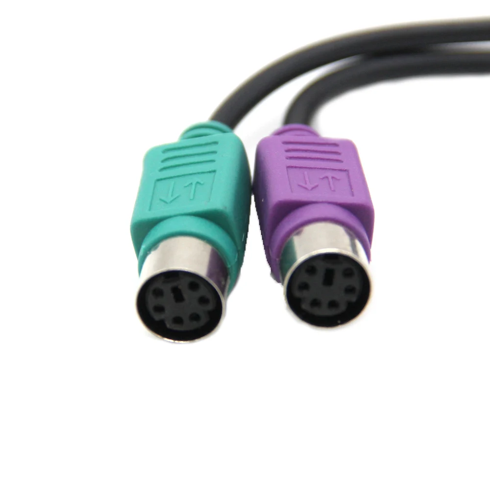 Кабель переходник с USB на PS2 Папа мама|Компьютерные кабели и разъемы| |