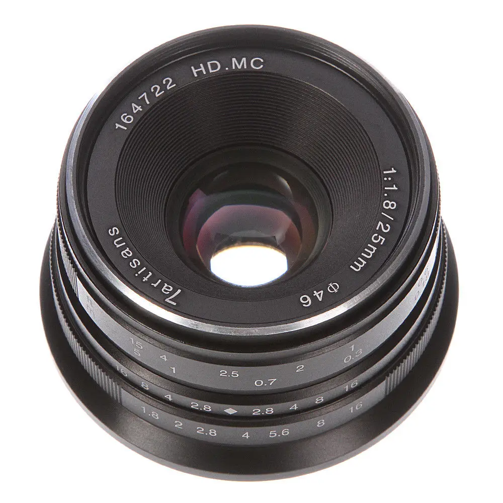 Объектив 25 мм F/1 8 MF HD MC Prime для всех серии Sony E mount A6000/A6100/A5000/A5100/NEX3/3N/5T/5R/7