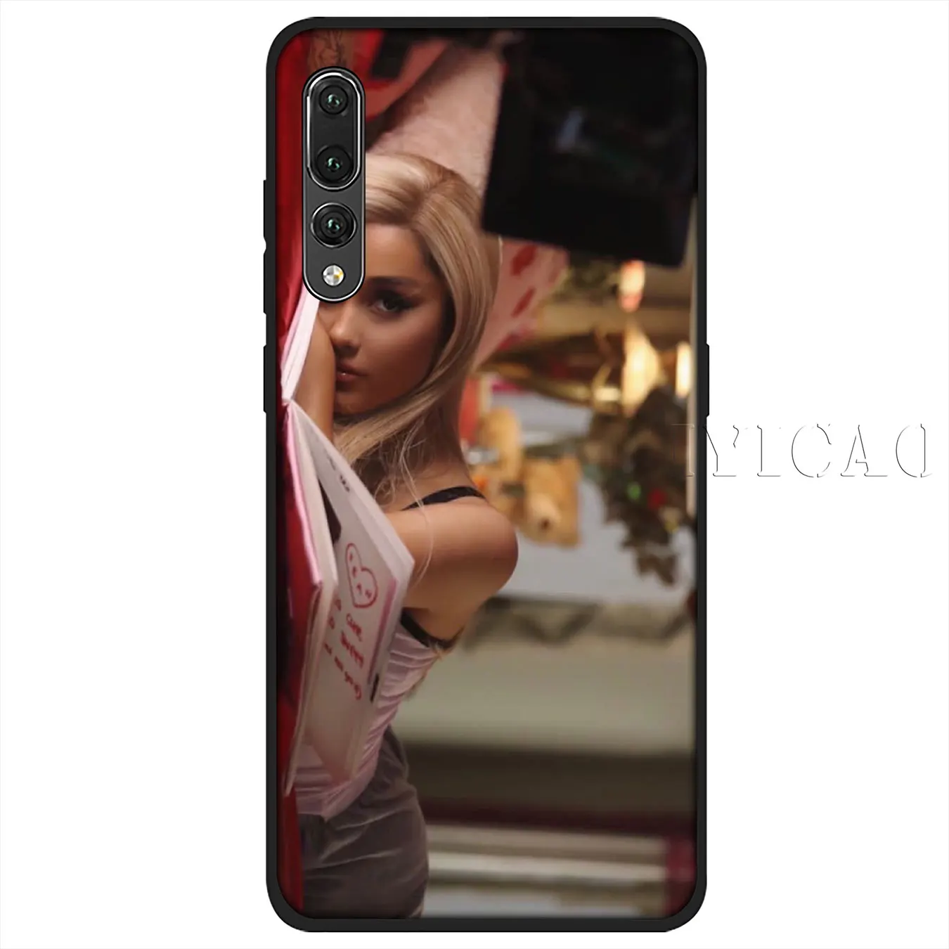 IYICAO Sexy hot Ariana Grande Ultrathin Novelty Soft Case for Huawei P30 P20 Pro P10 P9 P8 Lite Mini 2017 2016 P smart Z 2019 |