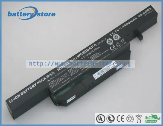 Новые оригинальные аккумуляторы для ноутбуков W670SRQ K650D P15F W650S w670sc B713 R 1OB J NP6659 K750D XMG