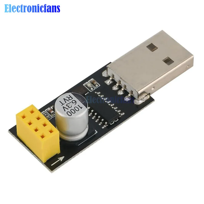 5 шт. CH340 USB в ESP8266 серийный Wifi модуль макетная плата ESP-01 беспроводной