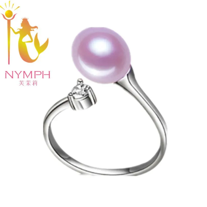 Кольцо с жемчугом NYMPH белое кольцо из натуральной пресной воды модный подарок для