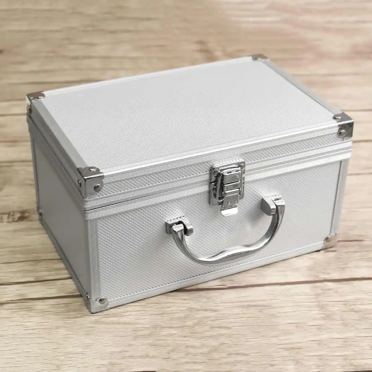 Ящик для инструментов из алюминиевого сплава 23x15x12 5 см ящик домашнего хранения