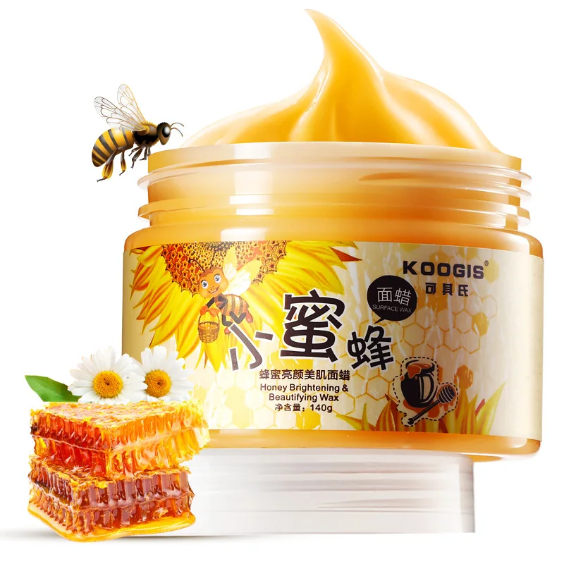 

Honey Milk Face Mask Wax Extract Mositurizing Exfoliating Masks Blackhead Remover Pore Firming Brightening Facial Wax Mask