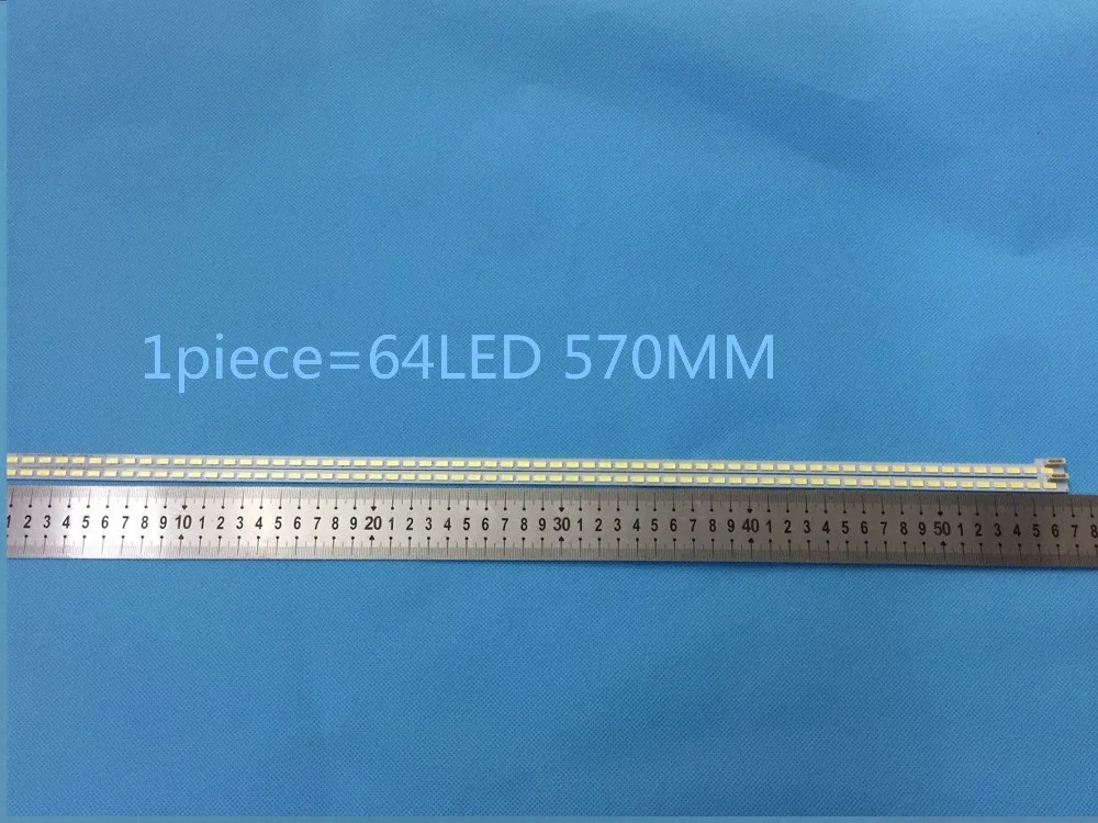 

for replace LCD TV LED Backlight LTA460HQ18 SSL460-3E1C LJ64-03471A 2012SGS46 7030L 64 REV1.0 1piece=64LED 570MM is new