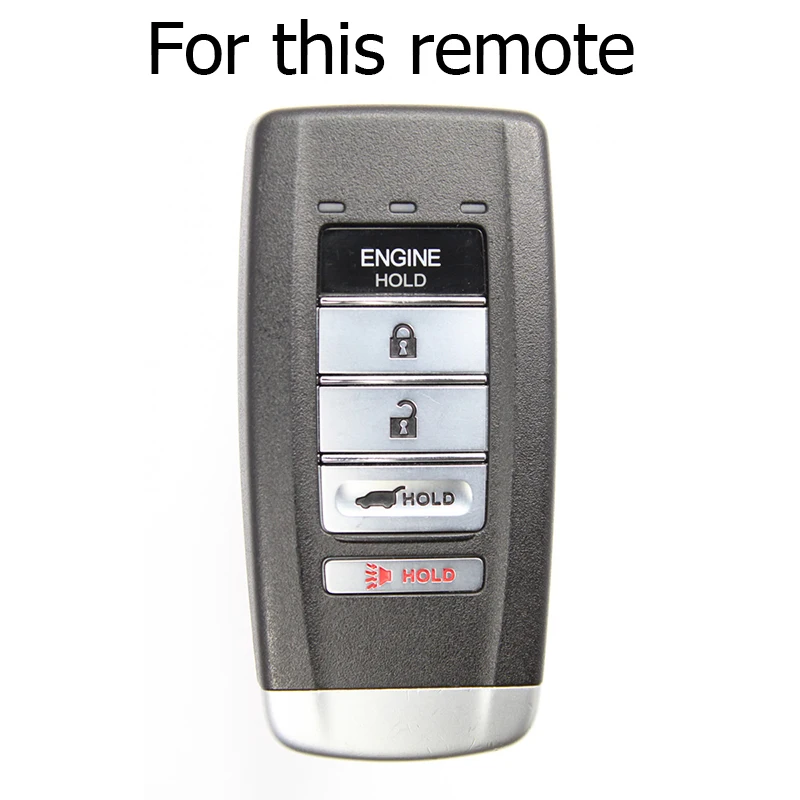 Силиконовый чехол для дистанционного ключа AX, чехол для брелка, чехол, чехол, держатель для Acura MDX ADV RDX RLX ILX TLX