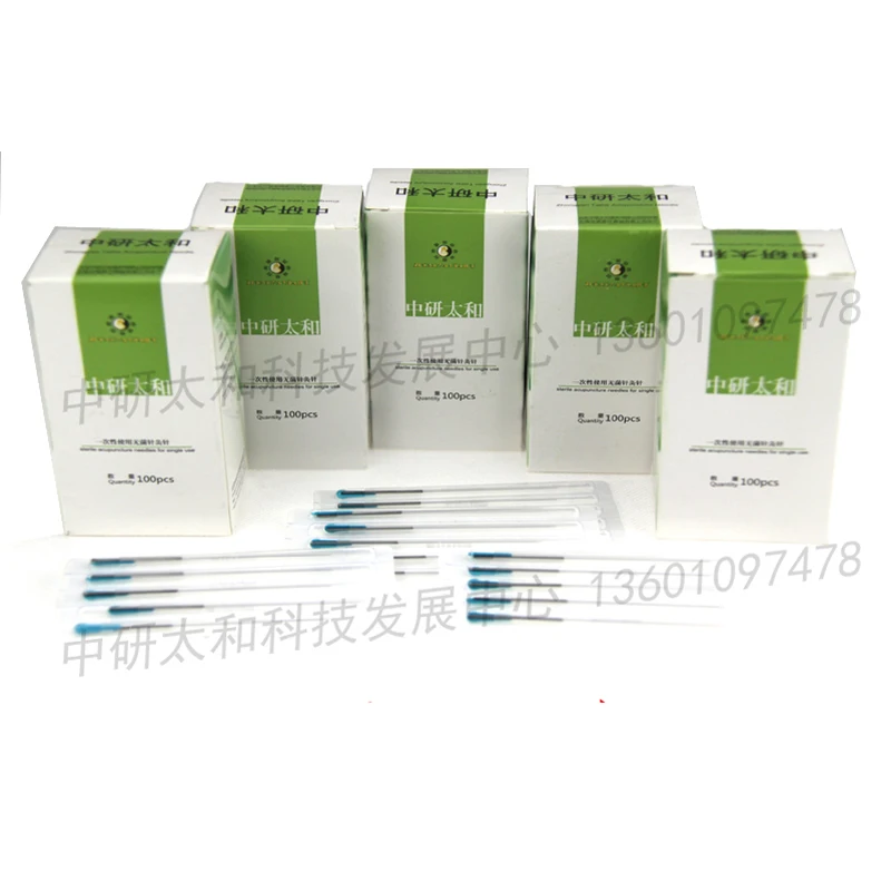Одноразовая трубчатая игла zhongyantaihe стерильные для акупунктуры Needle100 с одной