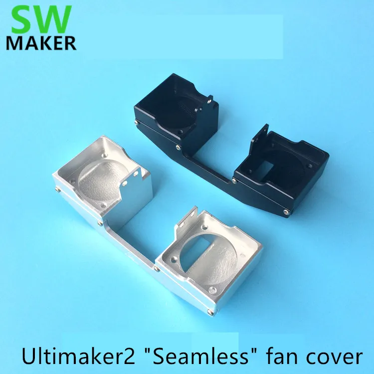 Крышка вентилятора из алюминиевого сплава для UM2 + ultimaker2 Улучшенный воздуховод