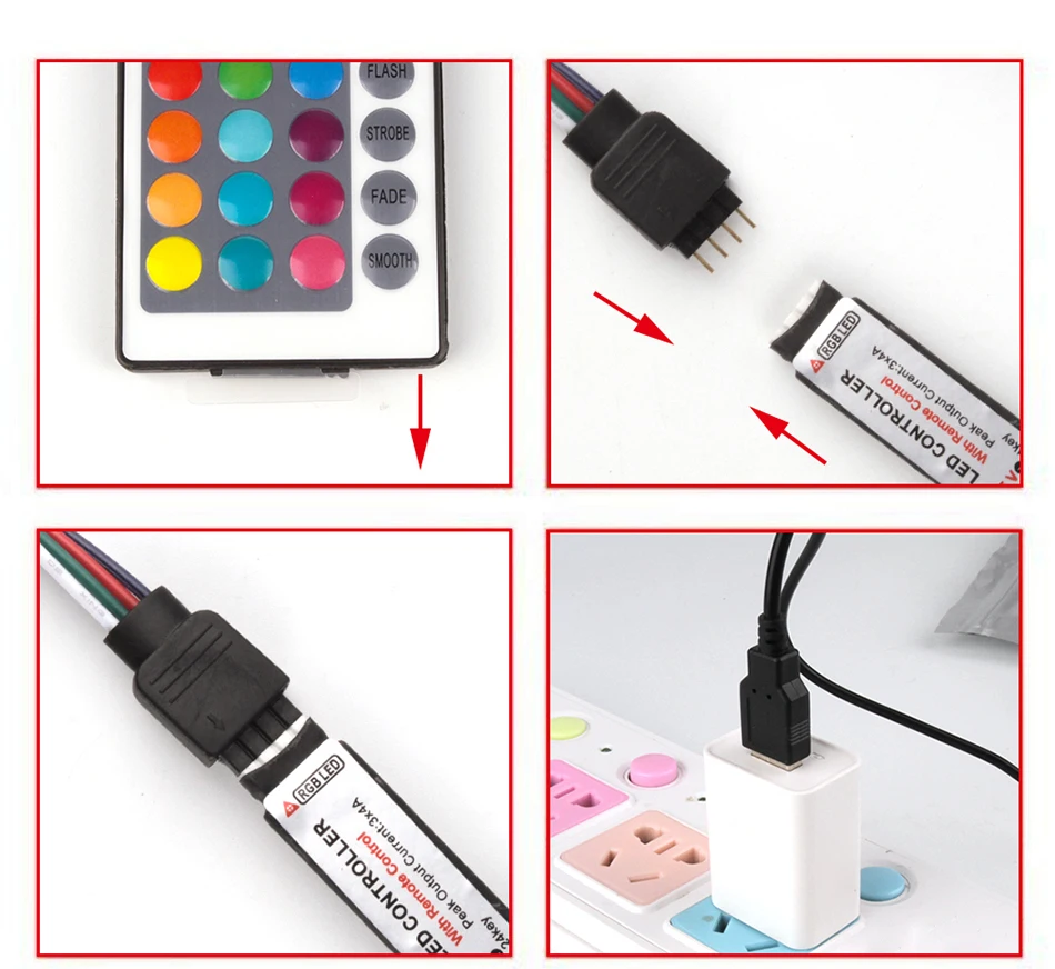 USB Светодиодная лента DC 5 В гибкий светильник 60 Светодиодный s SMD 2835 50 см 1 м 2 м 3 м 4 м 5 м Мини 3Key настольный декор лента ТВ фоновый светильник ing