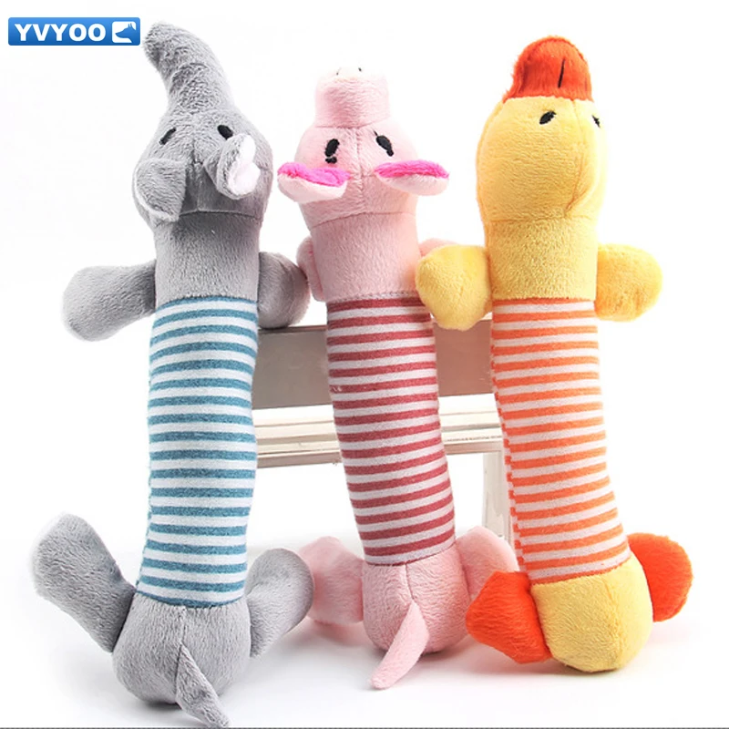 YVYOO игрушки для кошек и собак модные милые полосатые свиньи утки слоны интересные