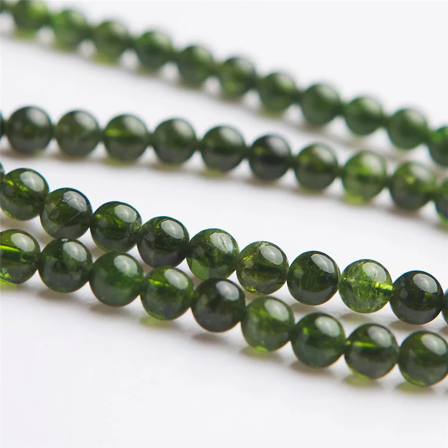 Женский и мужской браслет с круглыми бусинами 6 мм|Плетеные браслеты| |