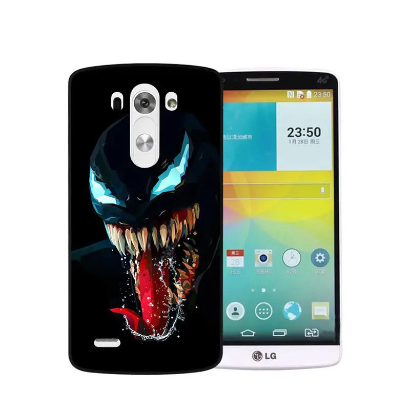 Чехол Venom cool для LG G3 G4 G5 G6 K7 K8 K10 2017 Nexus 5X X Power 2 3 Q6 Q7 мягкий силиконовый защитный чехол