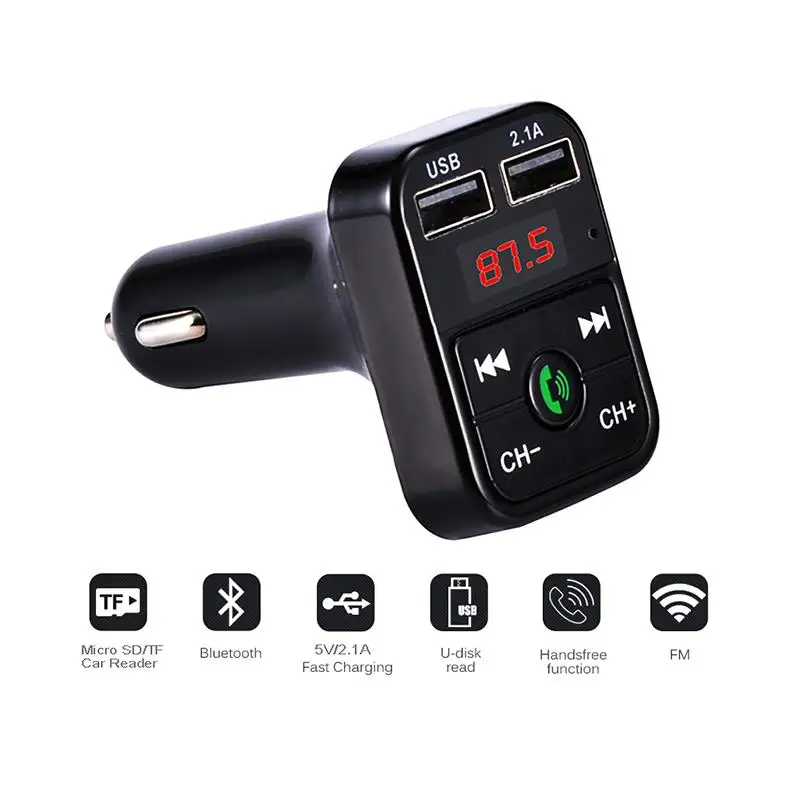 Onever автомобильный Bluetooth fm-передатчик беспроводной комплект громкой связи MP3