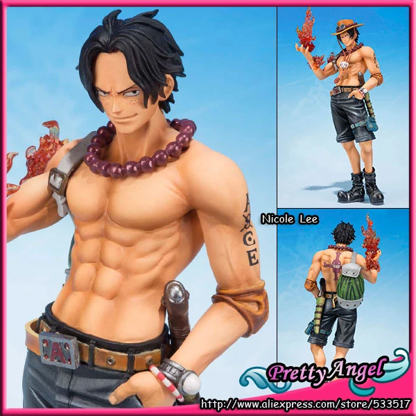 Японский Амин Bandai Figuarts ZERO Portgas D. Ace-5th Юбилей Edition-"ONE PIECE" фигурку