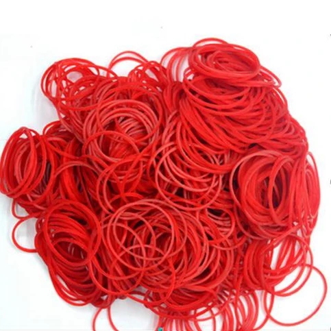 Новинка 500 шт. резинки красного цвета 40 мм диаметр держатель для школьных и