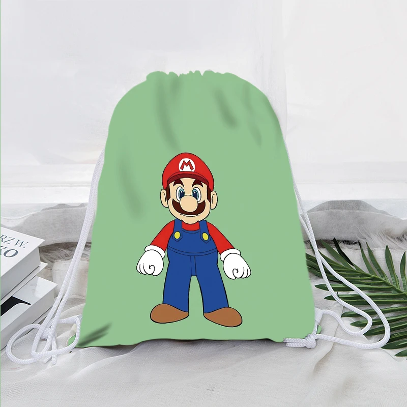 Kawaii классический Super Mario Bros серии модный аниме рюкзак высокого качества для