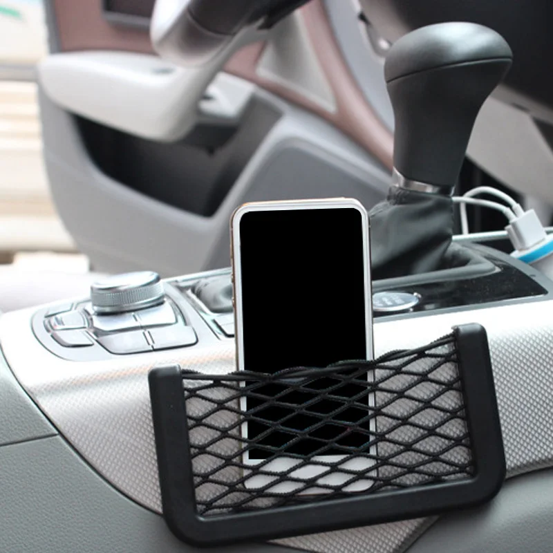 1 шт Universal Small сторона Автокресло Назад сетка для хранения сумка авоська сетчатый