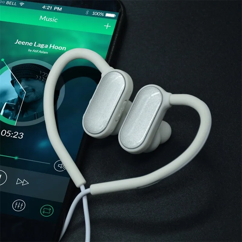 Беспроводные стереонаушники Bluetooth с микрофоном наушники bluetooth спортивные для