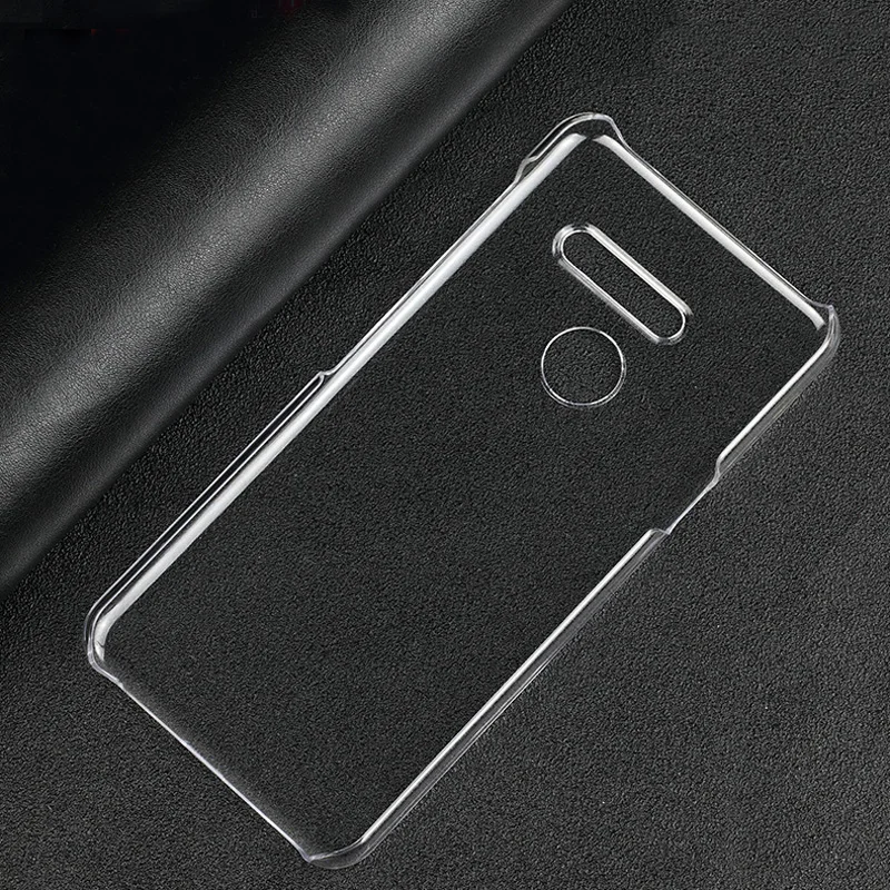 Ультратонкий Прозрачный жесткий чехол накладка из поликарбоната для LG G8 ThinQ/LG G7
