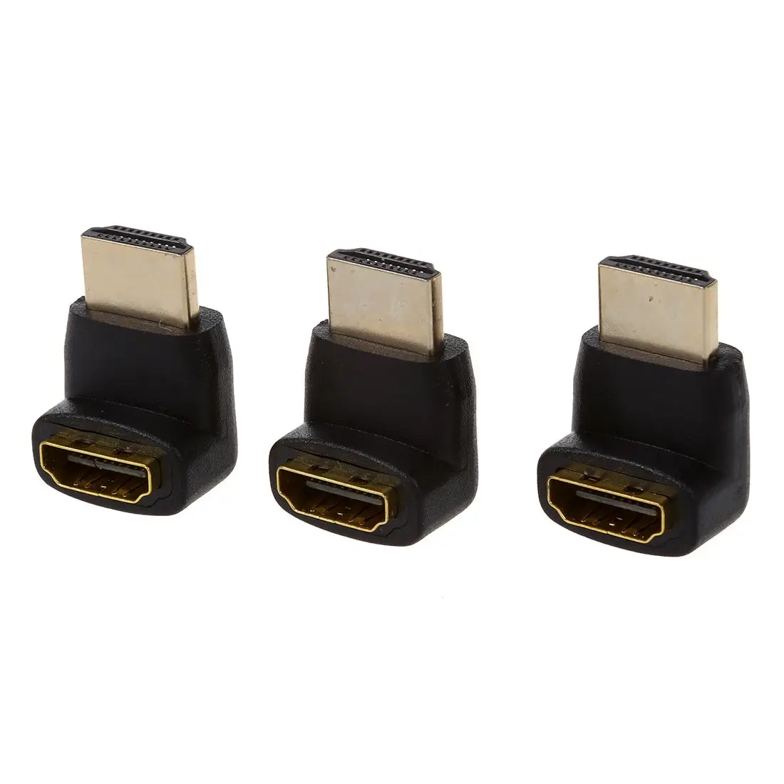 Три (3) пакета HDMI угловых соединителей/адаптеров|connector pack|connector 3adapter connector |