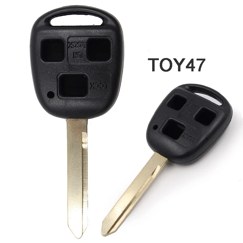 Запасной пульт дистанционного управления KEYECU для Toyota чехол автомобильного ключа
