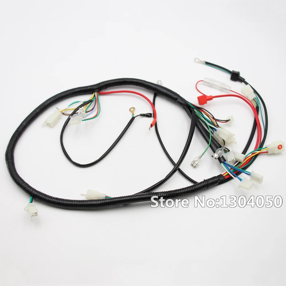 Жгут проводов для двигателя жгут WIRELOOM GY6 125cc 150cc 200cc скутер грязевой квадроцикл
