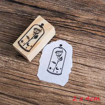 Мультфильм Маленький принц Деревянный штамп DIY деревянные и резиновые штампы для скрапбукинга Канцтовары Стандартный штамп - Цвет: 1