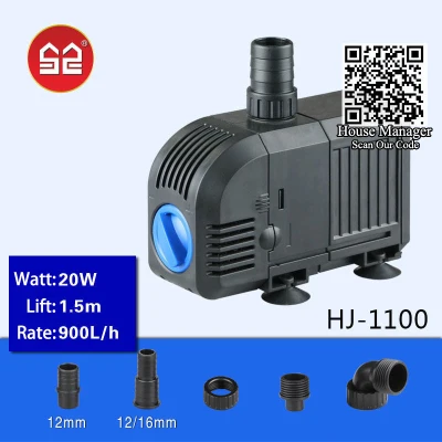 20W Регулируемый Сменные водяной насос для аквариума, Коралловый Риф Морской аквариум насос, губки погружной насос для пруд бассейн - Цвет: 20W